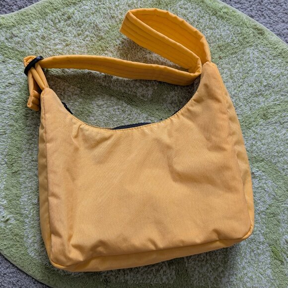 UO BAGGU Mini Nylon Shoulder Bag - Mango - Picture 1 of 2